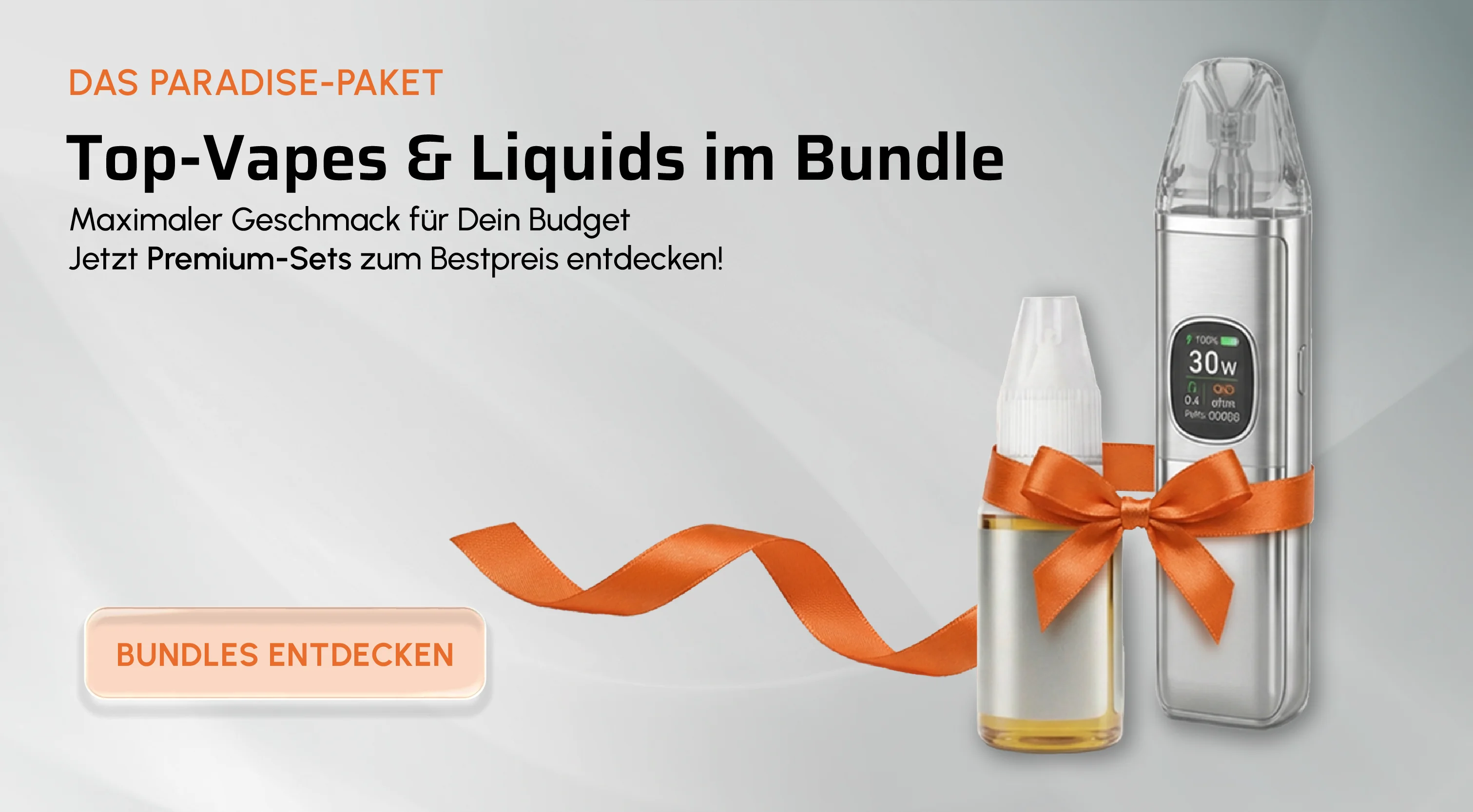 Bundles mit E-Liquids und Vape Liquids für E-Zigaretten