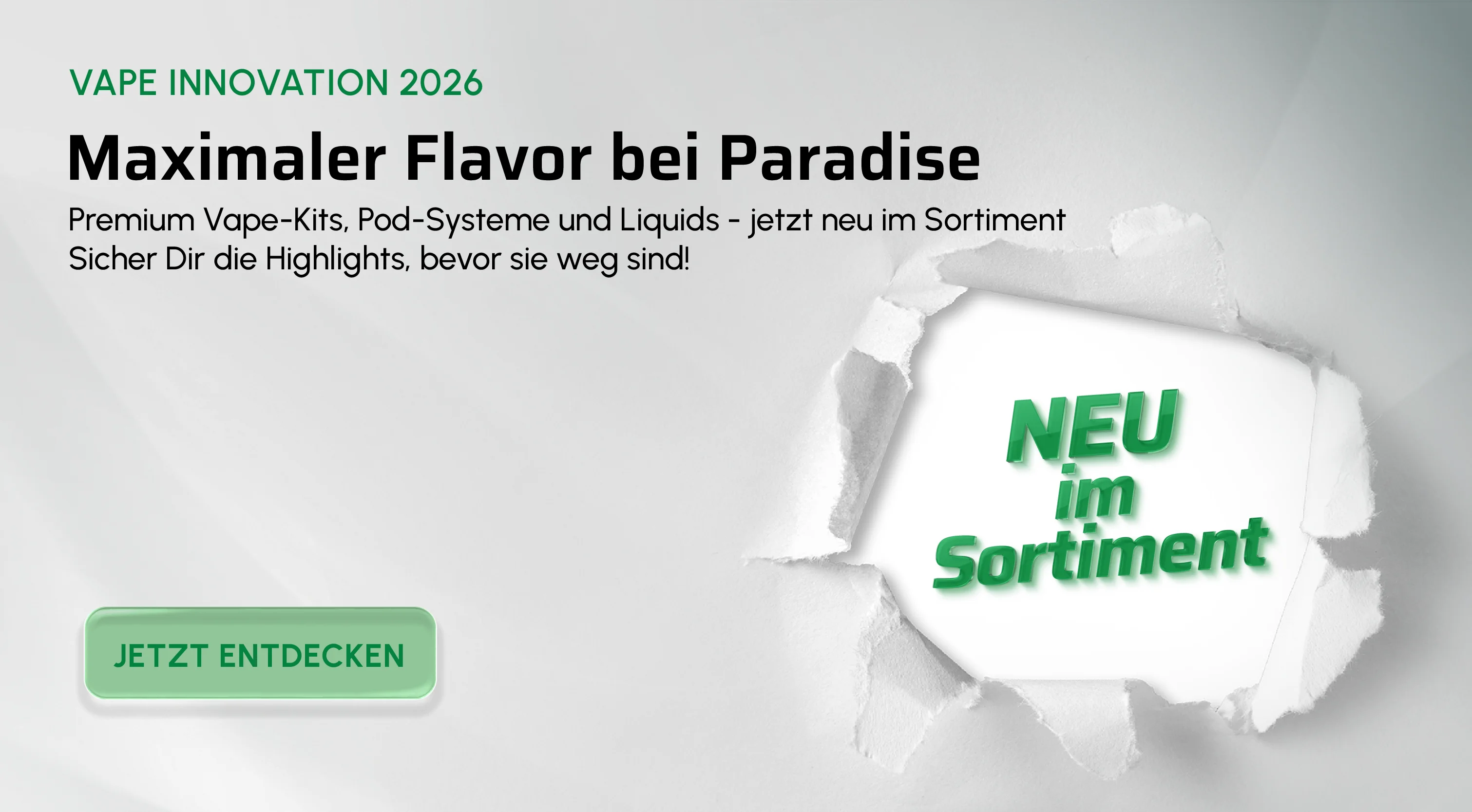 Neu im Sortiment - Paradise Shisha