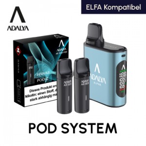 elfbar nachfüll pod läuft aus Adalya E-liquid 60ml 0% Nicotine – Large Fruity Shake & Vape