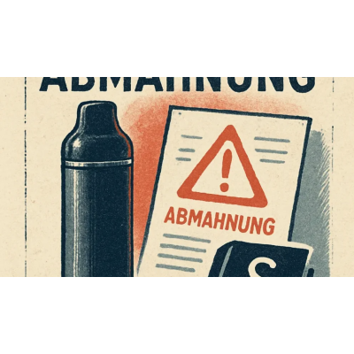 Vape-Abmahnung 2026: Welche Gesetze...