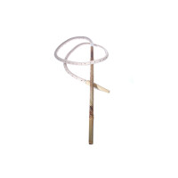 Bambus Schlauch Ziegenleder