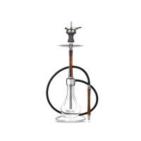 Alligator Professional X Shisha Edelstahl Braun 1