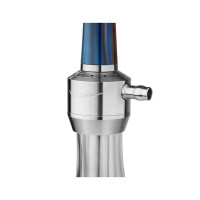 Alligator Professional X Shisha Edelstahl Blau 3