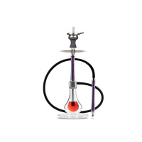 Alligator Professional Shisha Edelstahl Lila 2
