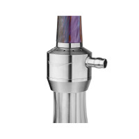 Alligator Professional Shisha Edelstahl Lila 3
