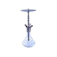 Hustla Hookah V2A Clear - King groß 1