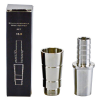 Schlauchadapter + Schliffanschluss - SET f&uu