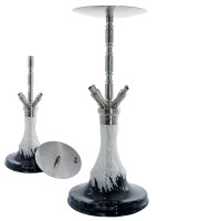 WD Hookah G30-3 white dark purple 1