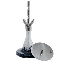 WD Hookah G30-3 white dark purple 3