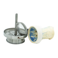 Dschinni Schamottköpfe Nero Azul Vulcan Pro  Set 1