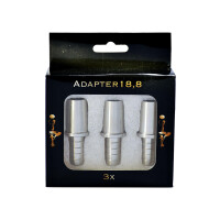Schlauchadapter - 18/8er - 3er Set