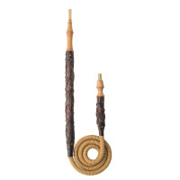 ATH Traditioneller Hookah Schlauch Leder brau