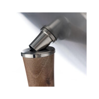 Hustla Hookah - Pinokkio dark Walnut 3