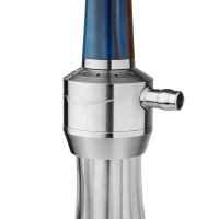 Alligator Professional Shisha Edelstahl Blau 4