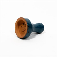 Tortuga Bowl Black Mark Glazed Blue 2