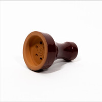 Tortuga Bowl Black Mark Glazed Red 2