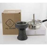 Al Mani Steinkopf Set - Schwarz gallery