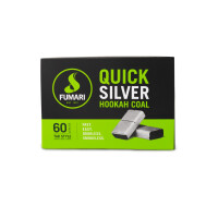 Fumari Quicksilver Kohle - 60Stück gallery