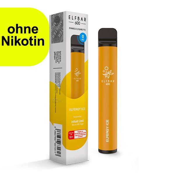 elfbar 600 tobacco nikotinfrei Elfbar Nikotinfrei Einweg-Vape online günstig kaufen