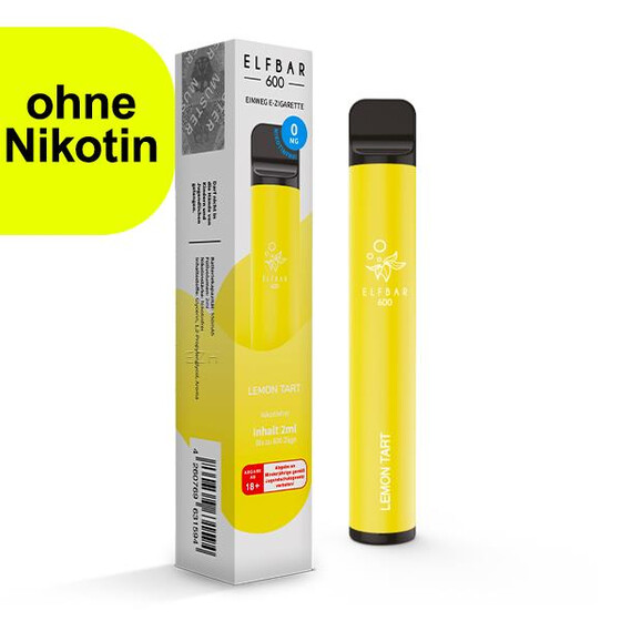Elf Bar 600 - Lemon Tart 0mg