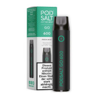 Pod Salt Go 600 Einweg E-Zigarette Fresh Mint 20mg 1