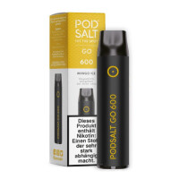 Pod Salt Go 600 Einweg E-Zigarette Mango Ice 20mg 1