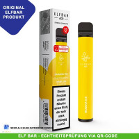 Elf Bar 600 - Banana Ice 20mg/ml 2