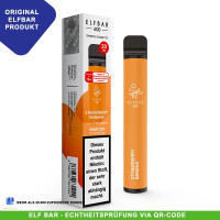 Elf Bar 600 - Strawberry Bana 20mg/ml 2