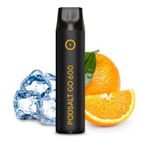Pod Salt Go 600 Einweg E-Zigarette Orange Ice