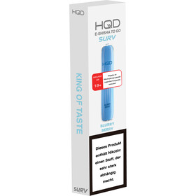 HQD Surv Vape  - 600 Blue Razz (Blurry Berry) 18mg