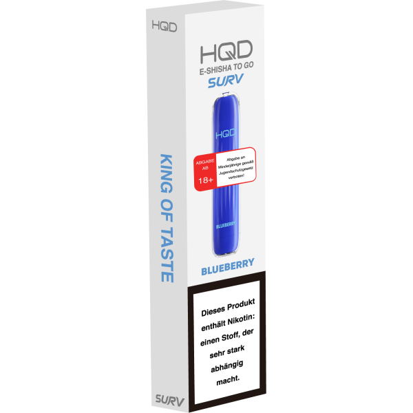 HQD SURV 600 Einweg Shisha| Online Kaufen 5,50€