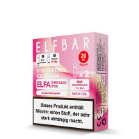 Elf Bar Elfa Pod 20mg - Strawberry Ice Cream 