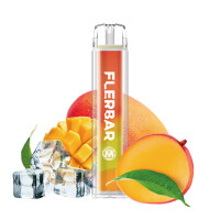 Flerbar M E-Shisha 600 - 20mg/ml - Mango Ice