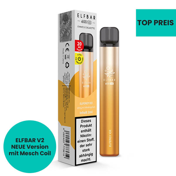 Elf Bar 00 V2 - Elfergy Ice 20 mg/ml