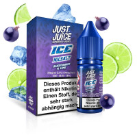 Just Juice Blackcurrant & Lime Ice 20mg/ml 1