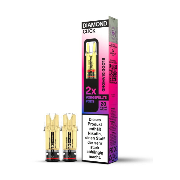 Vapes Bars Diamond Click Pod - Blood Diamond
