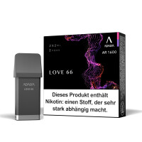 Adalya AR 1600 Pod - Love 66 (2 Stück pro Packung) 2