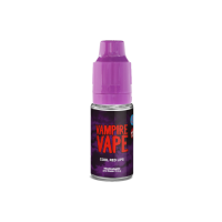 Vampire Vape Liquid 10ml - Cool Red Lips 6mg/ml 1