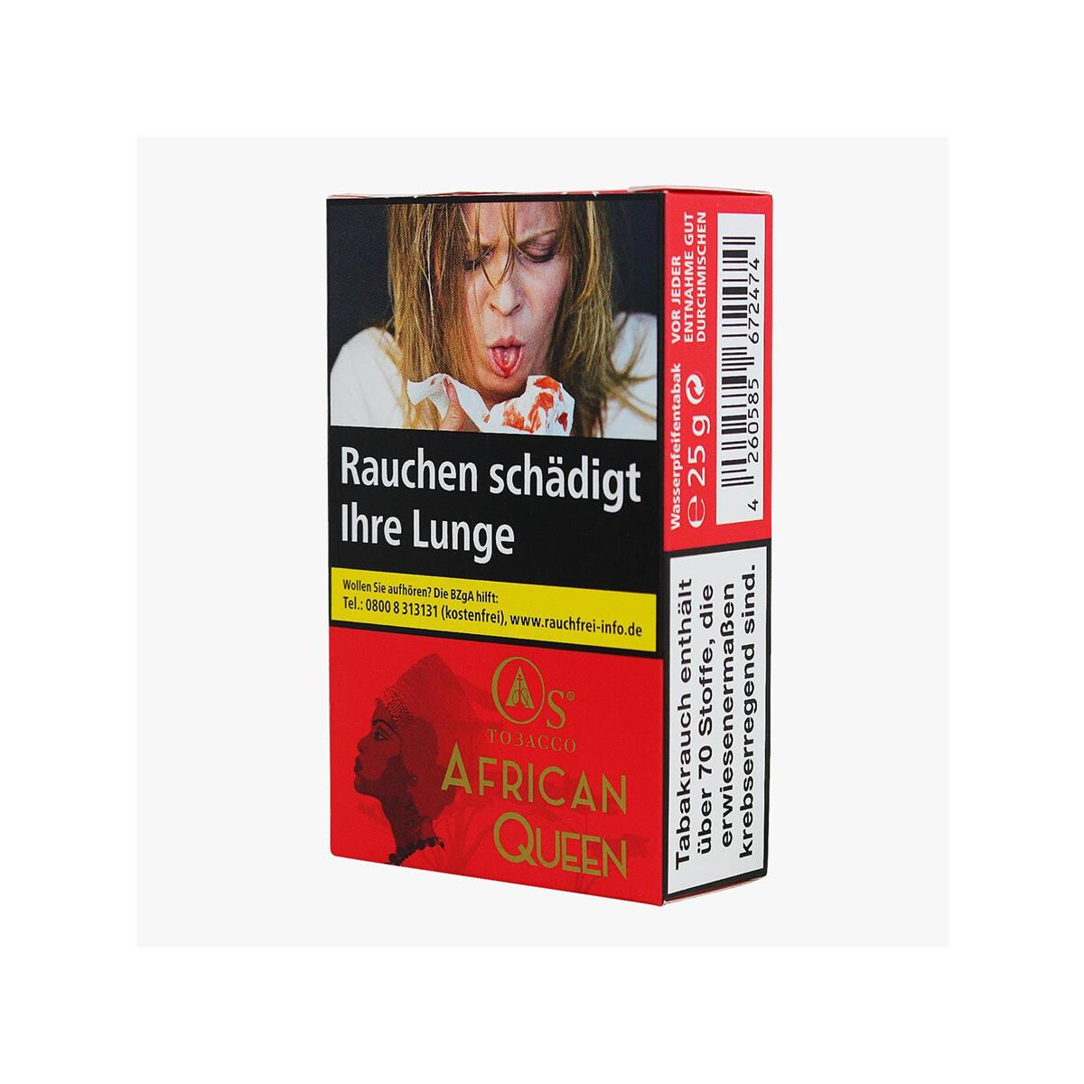 O's Tobacco Shisha Tabak African Queen 25g