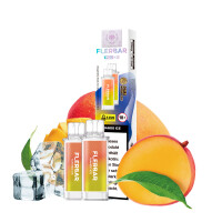 Flerbar Pod - Mango Ice 20mg (2x pro Packung)