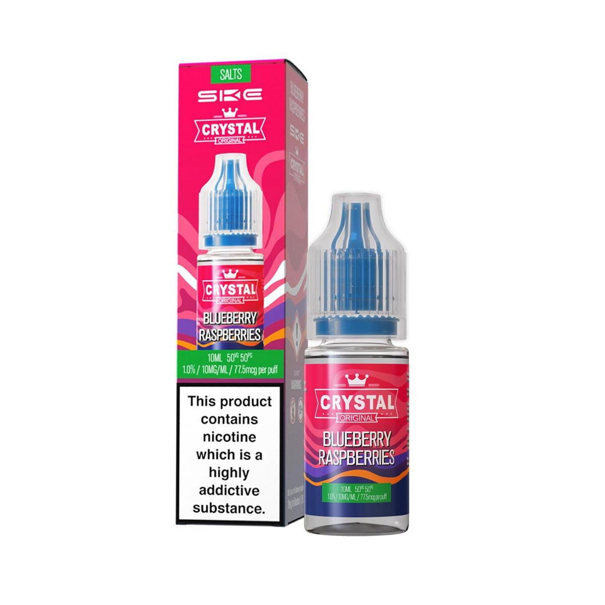 Crystal Blueberry Raspberry SKE Liquid Blueberry Raspberries 10mg | Online kaufen 5,00€!