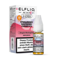 ELFBAR ELFLIQ 10ml - Strawberry Raspberry Cherry Ice Nikotin