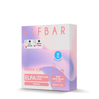 Elfbar Elfa Pod - Peach Ice 0mg gallery