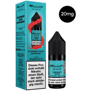 Elux Nic Salts - Blue Sour Raspberry 20mg