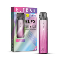 Elfbar ElfX E-Zigarette - Silver Pink 1