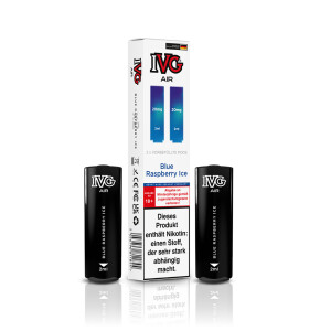 IVG Air 4 in 1 Pod - Blue Raspberry Ice 20mg (2er Pack)