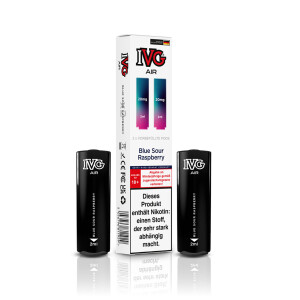 IVG Air 4 in 1 Pod - Blue Sour Raspberry 20mg (2er Pack)