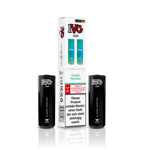 IVG Air 4 in 1 Pod - Classic Menthol 20mg (2er Pack)