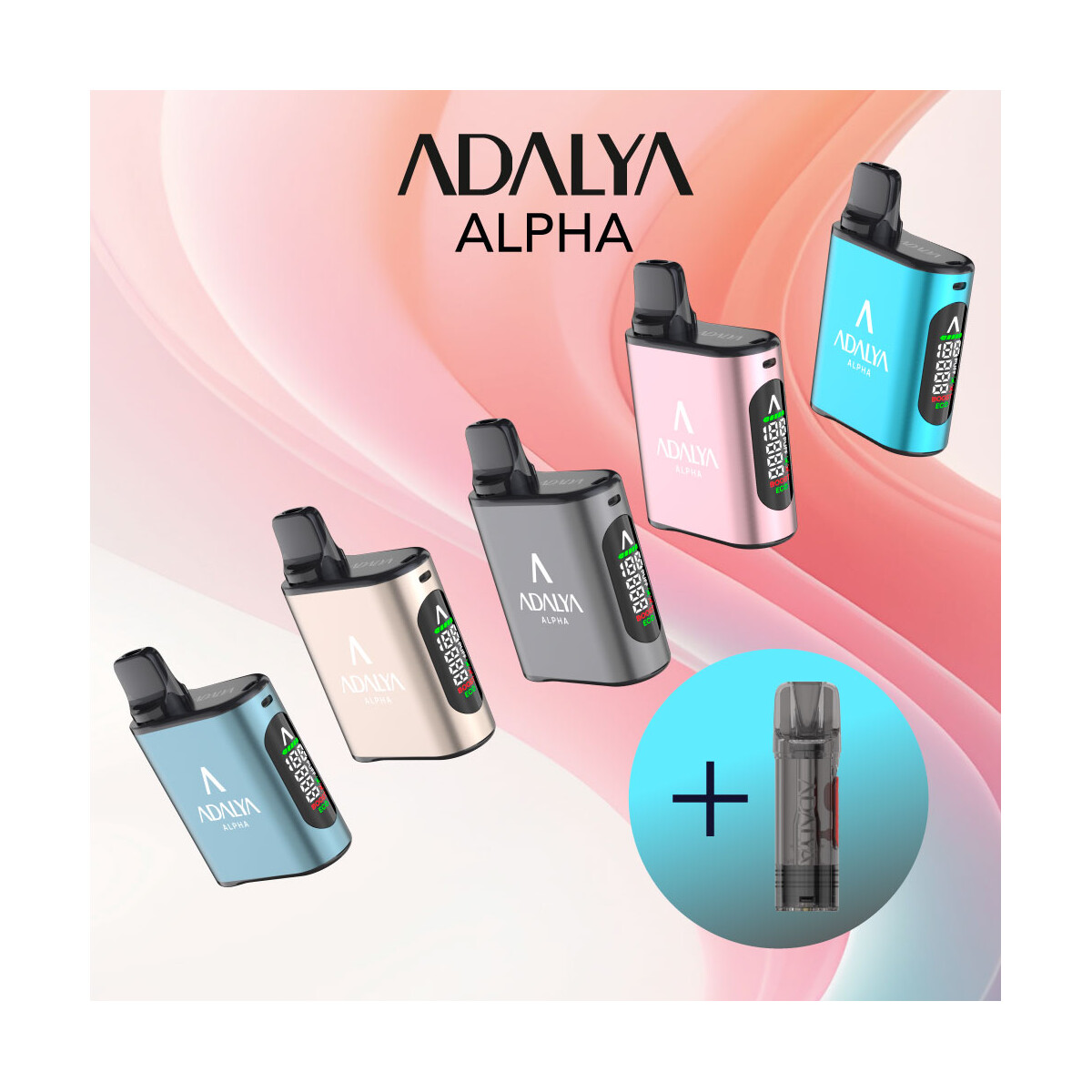 Adalya Alpha Akku kaufen | alle Farben & Geräte