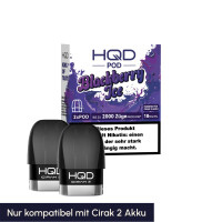 HQD Cirak 2 Pods 18mg/ml - Blackberry Ice